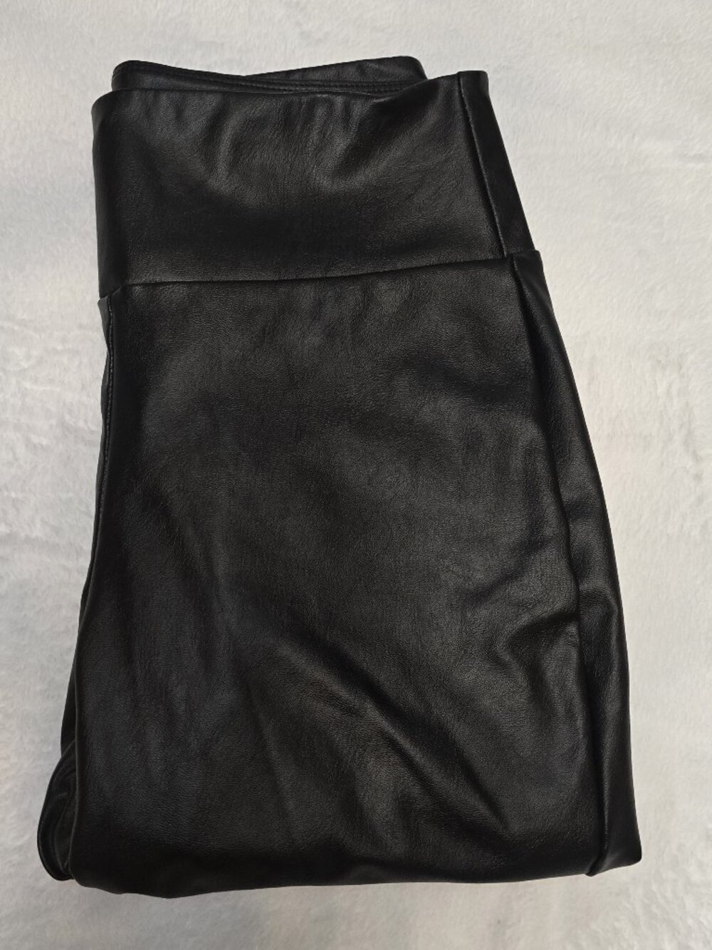 Kendall + Kylie Faux Leather High Rise Leggings Pants Black Small S
